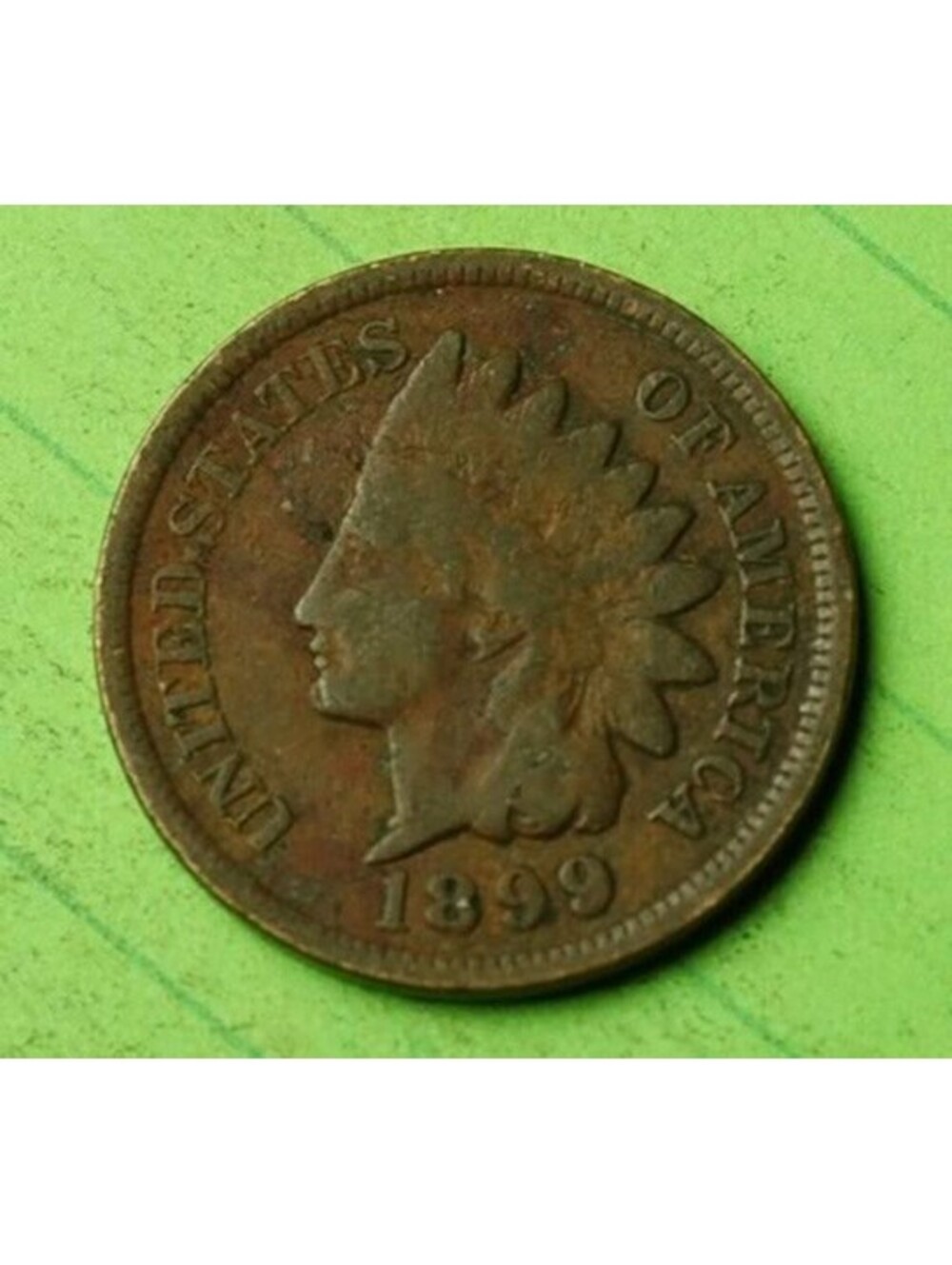 X264 1899 Indian Head Cent Penny 1c - Check Out Our eBay Store - old coin money
